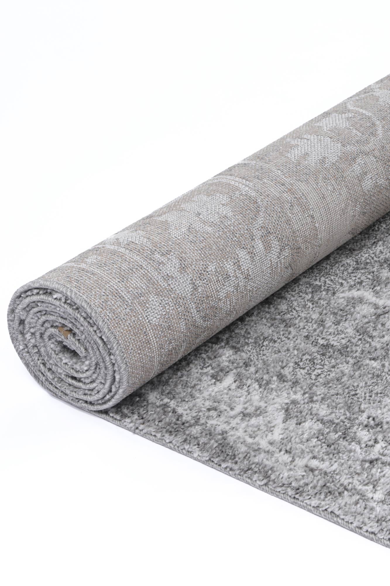 Century Claudius Grey Plush Rug