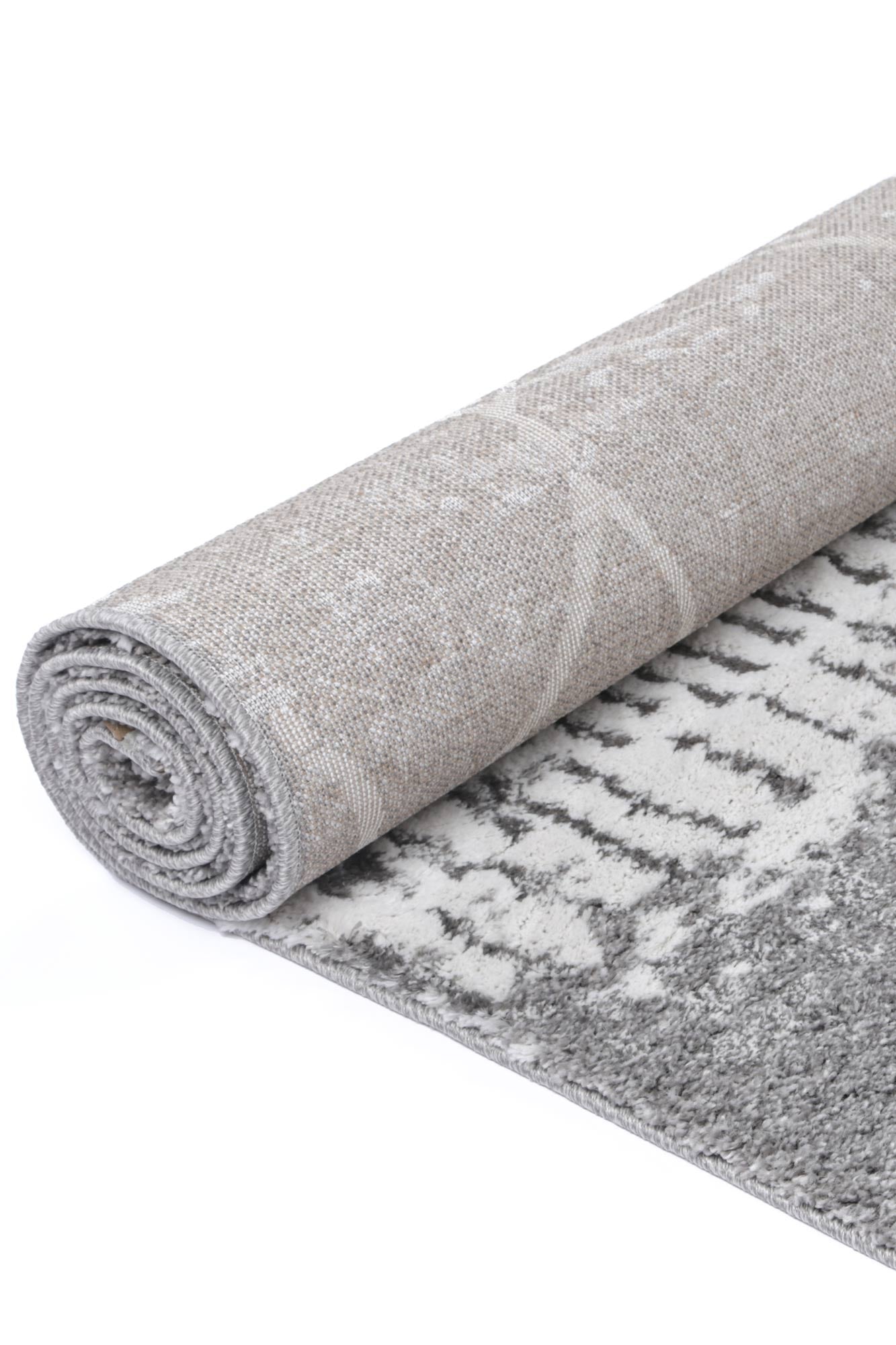 Century Julius Grey Plush Rug