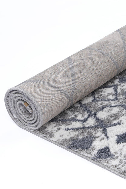 Century Aetius Grey Plush Rug