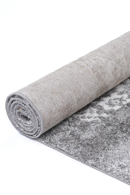 Century Vipsanius Grey Plush Rug