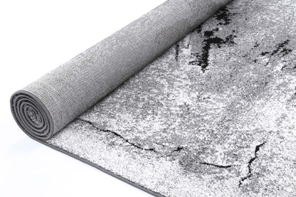 Chelsea Geode Grey Plush Rug