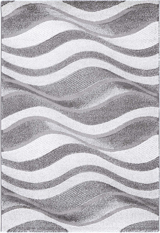 Chelsea Waves Grey Plush RugChelsea Waves Grey Plush Rug - /products/chelsea-waves-grey-plush-rug