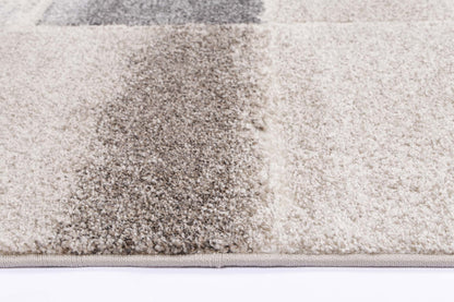 Chelsea Abstract Grey Plush Rug