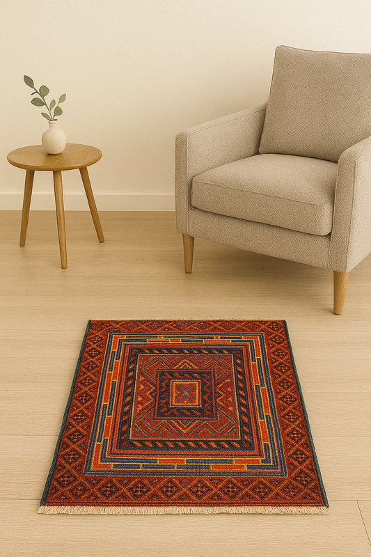 100% Wool Hand Knotted Made in Afghanistan (40 x 40 cm)100% Wool Hand Knotted Made in Afghanistan (40 x 40 cm) - /products/buy-afghan-wool-rugs-online