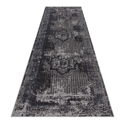 Clare 135 Dk Grey Hallway Runner