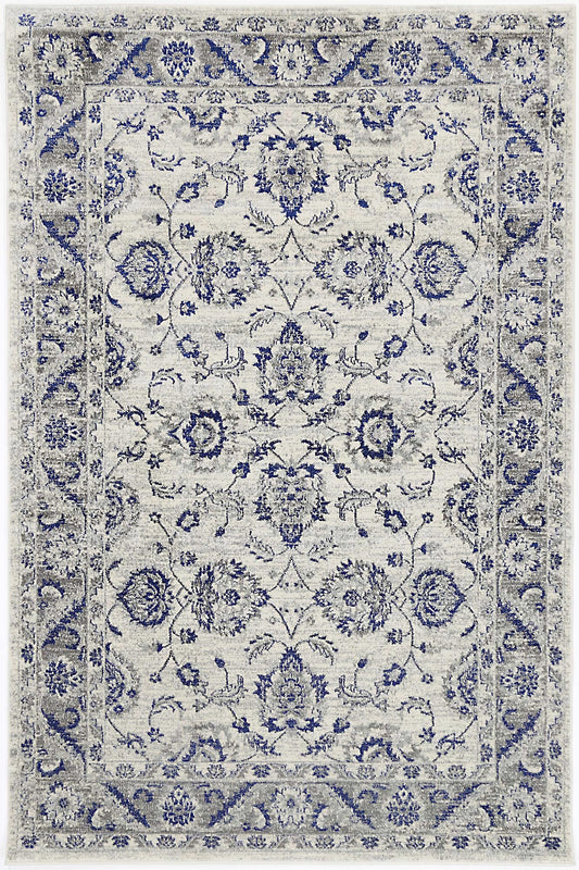 Delicate Cassandra Blue & Ivory RugDelicate Cassandra Blue & Ivory Rug - /products/delicate-cassandra-blue-ivory-rug