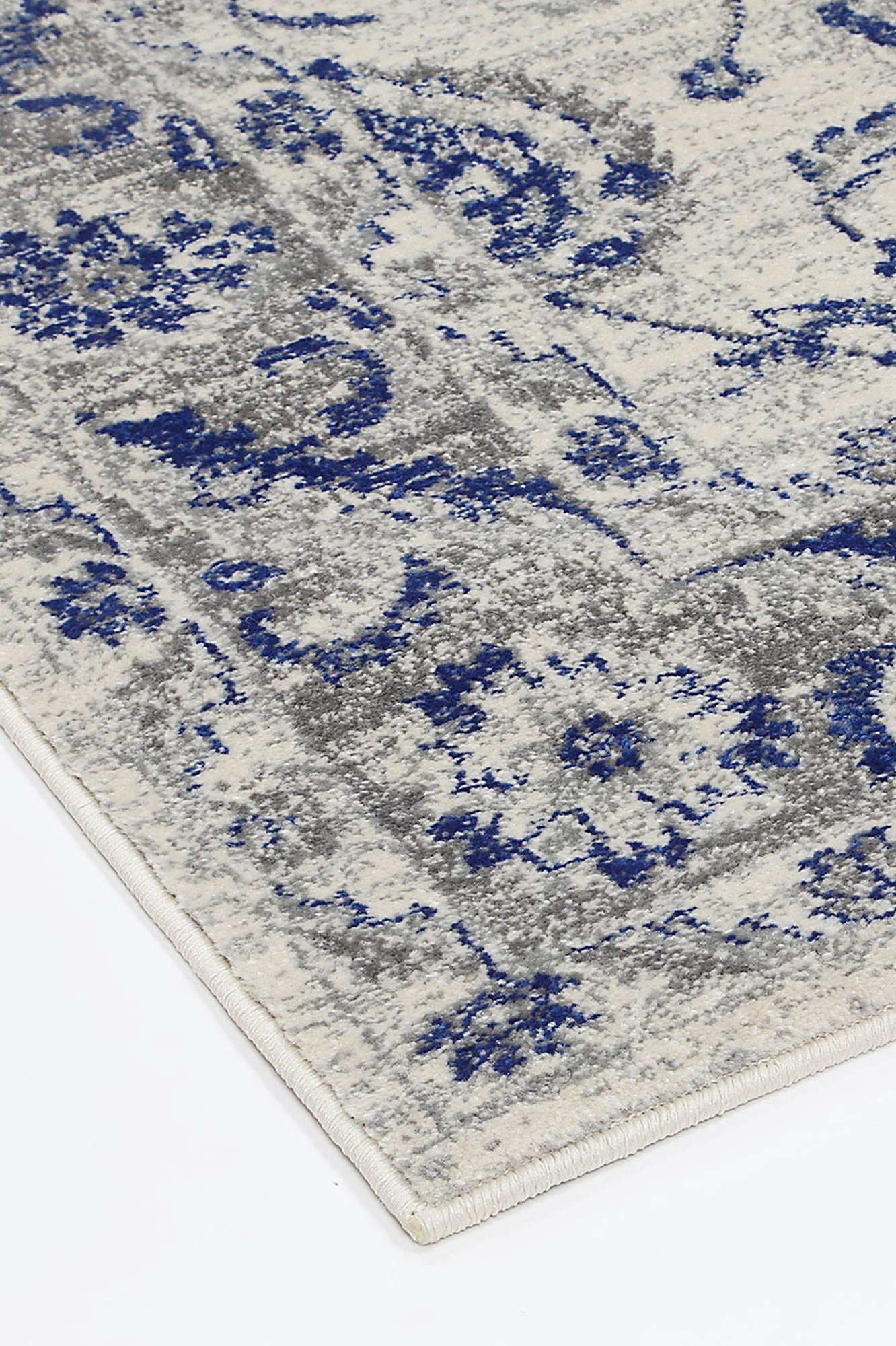 Delicate Cassandra Blue & Ivory Rug