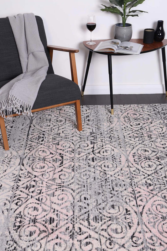 Delicate Katherine Pink & Ash Rug - /products/delicate-katherine-ash-ivory-rug