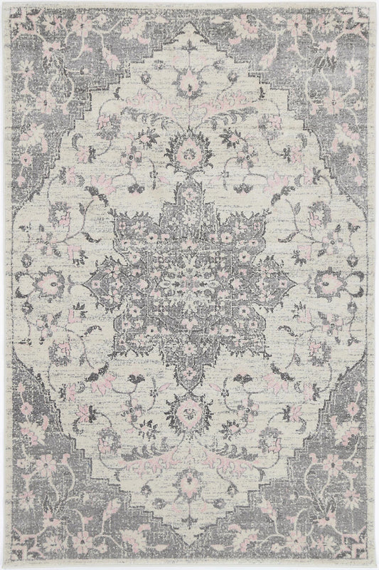 Delicate Madeleine Grey & Ivory RugDelicate Madeleine Grey & Ivory Rug - /products/delicate-madeleine-grey-ivory-rug