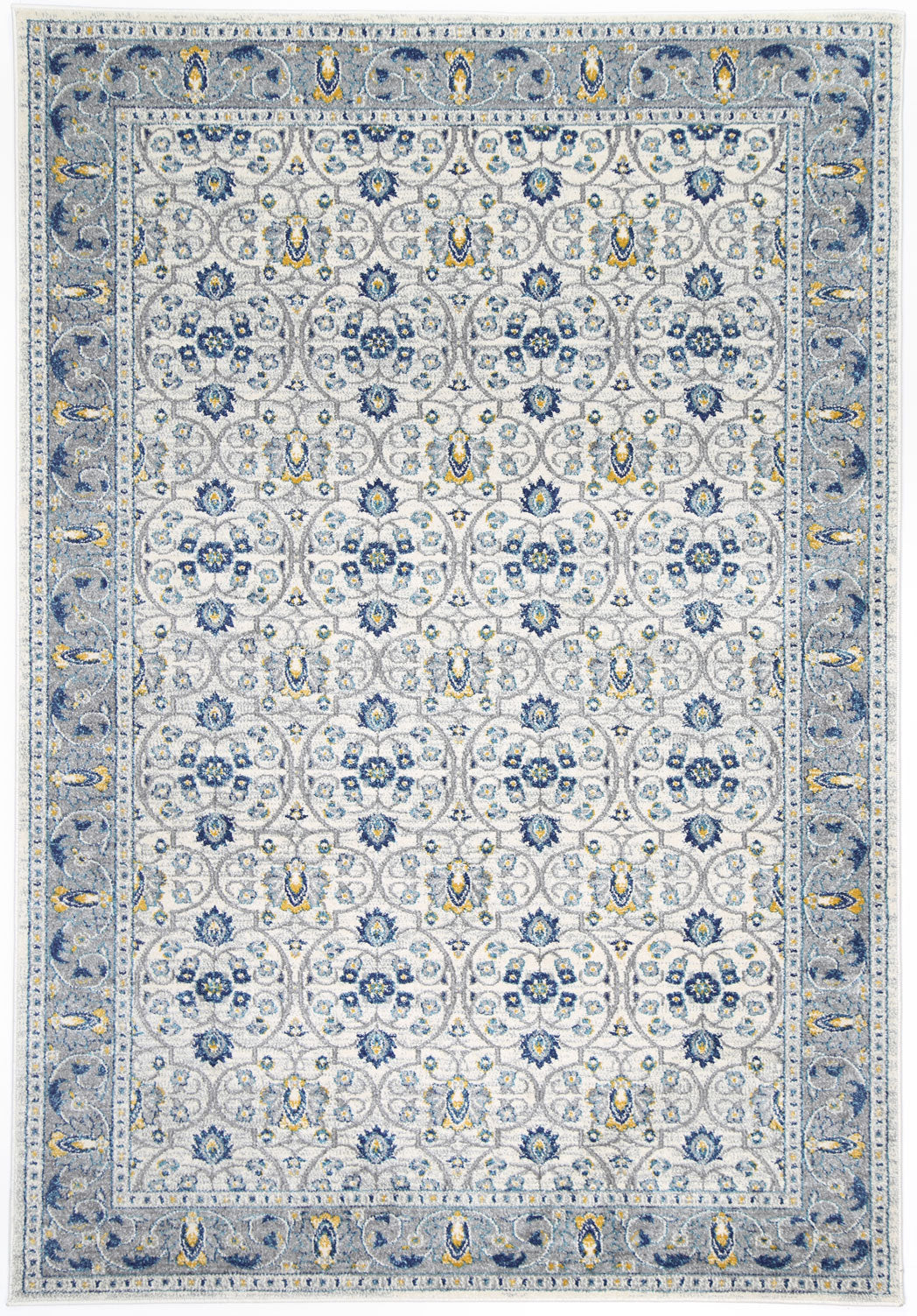 Delicate Rustic Blue Rug