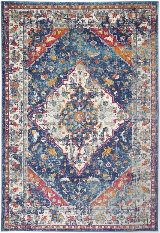 Delicate Medalion Multi Coloured RugDelicate Medalion Multi Coloured Rug - /products/delicate-deli9