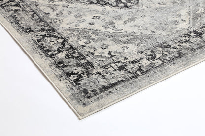 Delicate Abundance Grey Rug