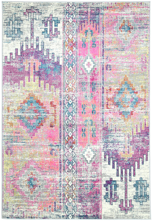 Delicate Ikat Multi Coloured RugDelicate Ikat Multi Coloured Rug - /products/delicate-deli12