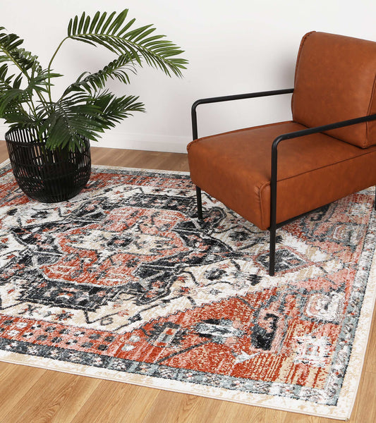 Estate Xanadu Traditional Terracotta Rug - /products/estate-esta04-terra