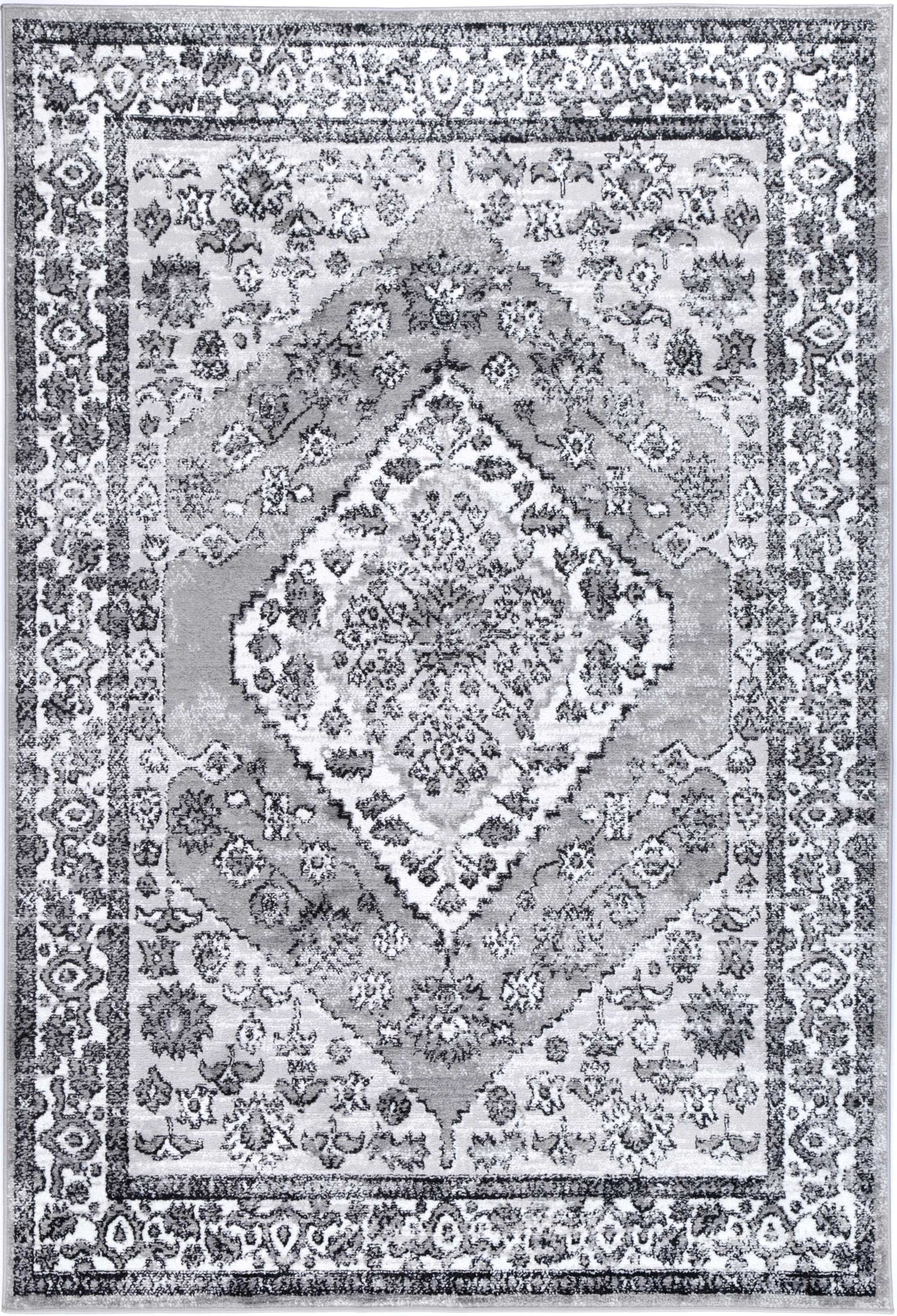 Estate Safra Traditional Grey Rug