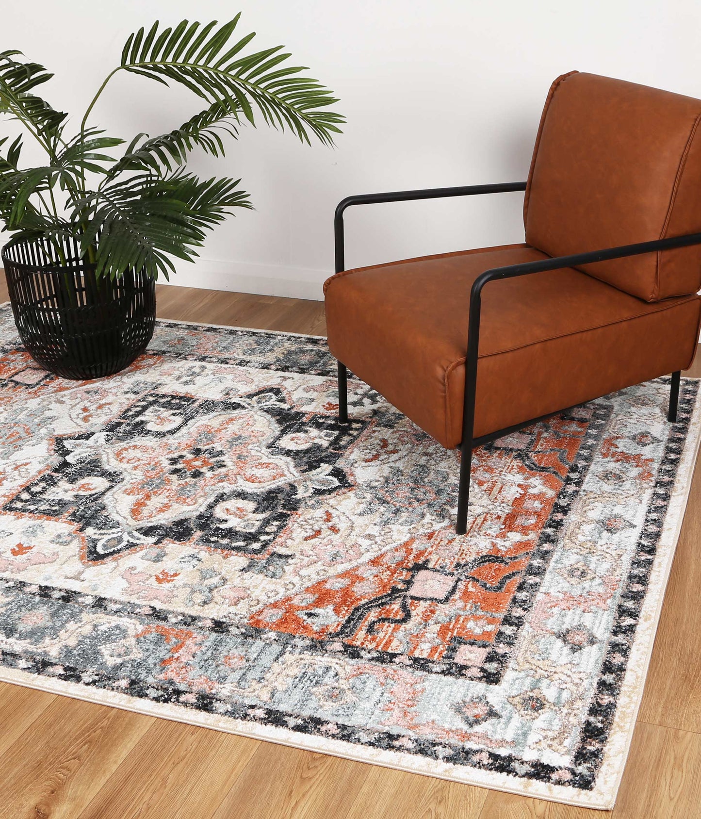 Estate Antilia Traditional Terracotta Rug