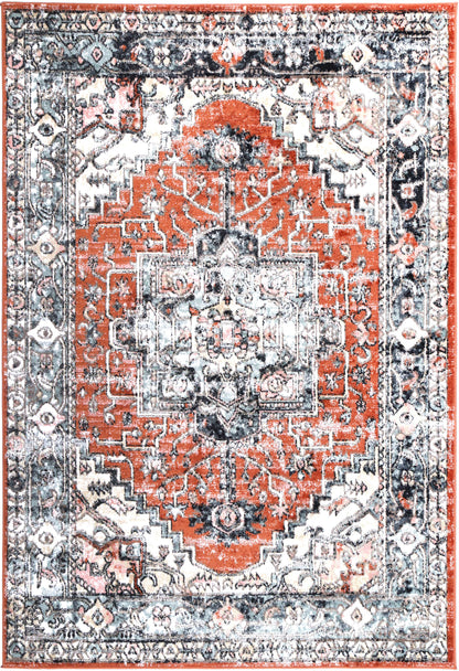 Estate Atherton Traditional Terracotta Rug