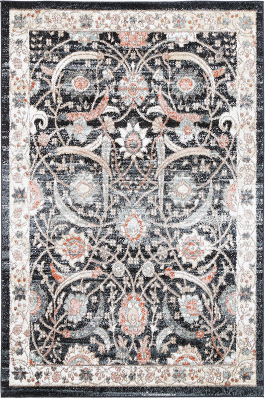 Estate Mylestone Traditional Charcoal RugEstate Mylestone Traditional Charcoal Rug - /products/estate-esta20-charcoal