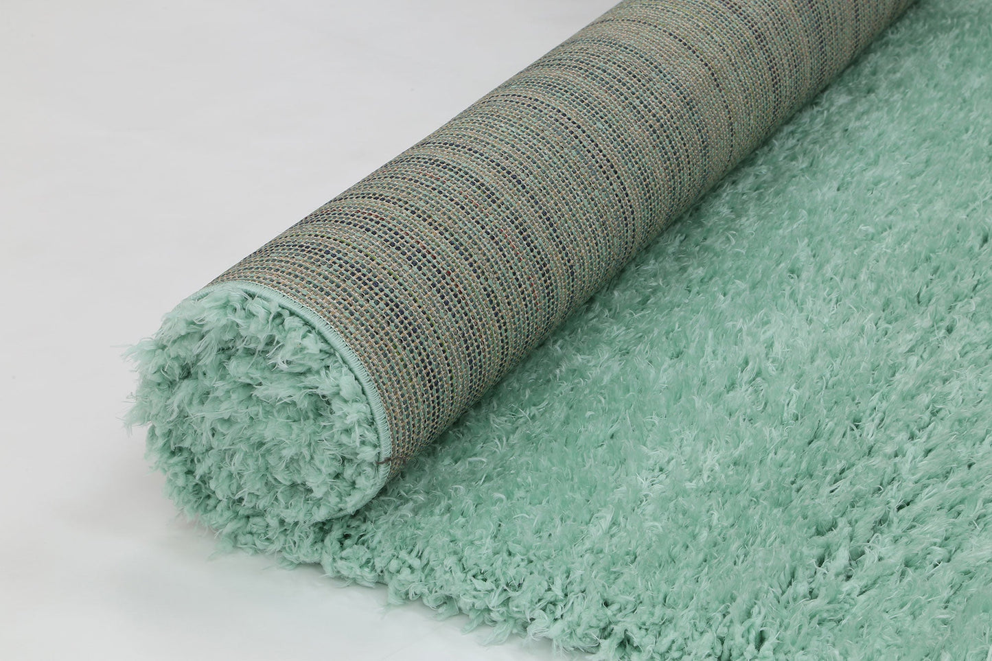 Flokati Super Soft Ultra Thick Shag Rug Light Blue