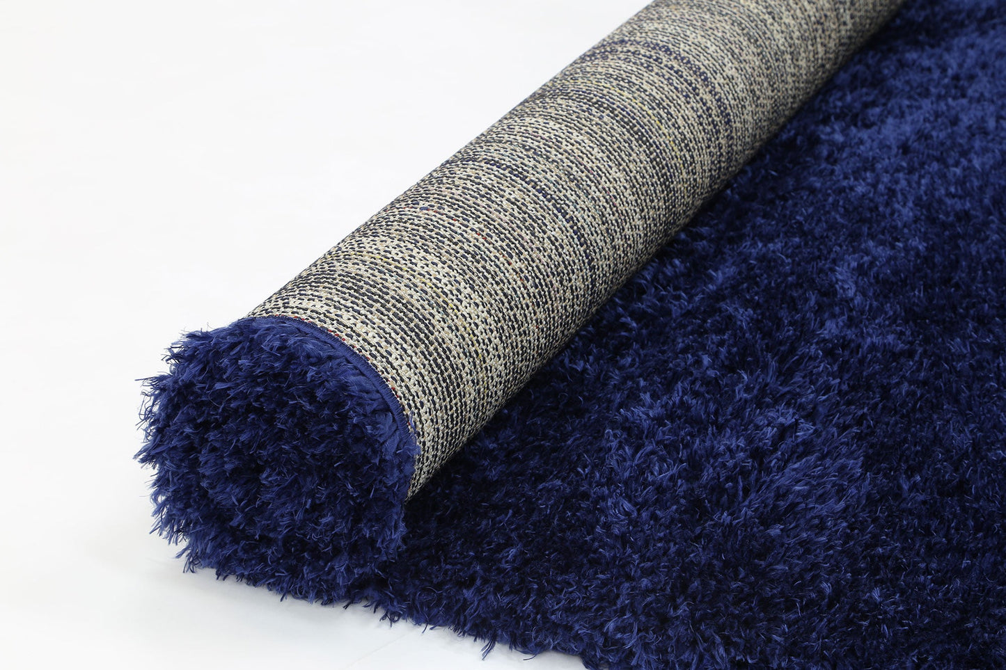 Flokati Super Soft Ultra Thick Shag Rug Navy