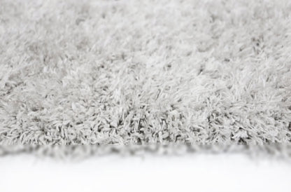 Flokati Super Soft Ultra Thick Shag Rug Silver