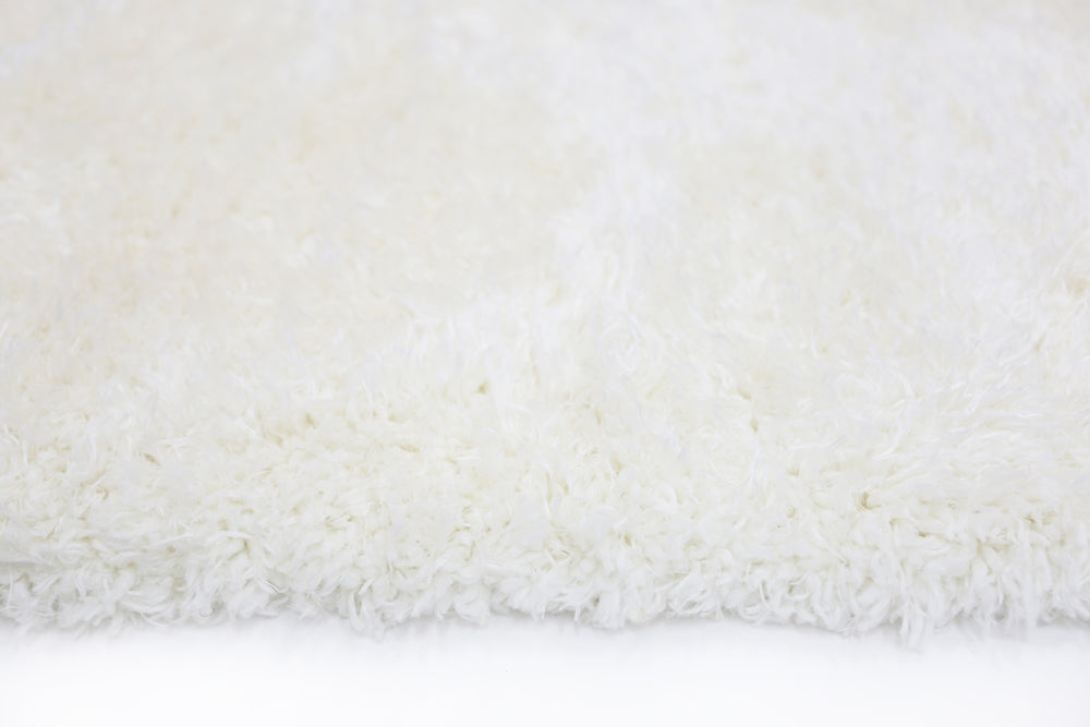 Flokati Super Soft Ultra Thick Shag Rug White