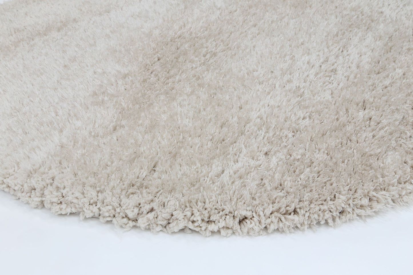 Flokati Super Soft Ultra Thick Cream Shaggy Round Rug