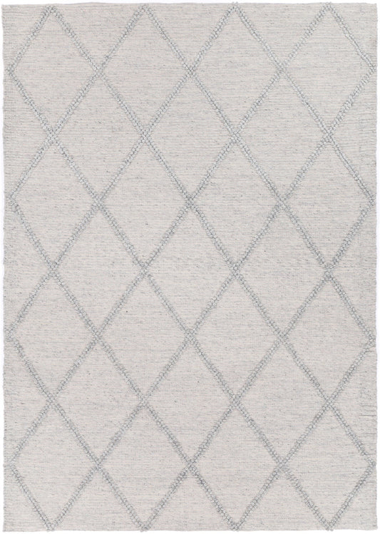 Goa Lattice Wool Blend Grey Rug (No Tassel)Goa Lattice Wool Blend Grey Rug (No Tassel) - /products/goa-d3-grey-no-tassel