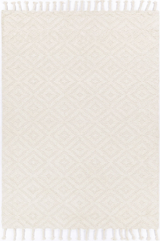 Goa Diamond Wool Blend Cream RugGoa Diamond Wool Blend Cream Rug - /products/goa-d4-cream