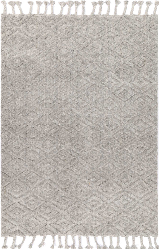 Goa Diamond Wool Blend Grey RugGoa Diamond Wool Blend Grey Rug - /products/goa-d4-grey