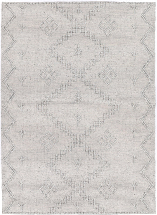 Goa Aztec Wool Blend Grey Rug (No Tassel)Goa Aztec Wool Blend Grey Rug (No Tassel) - /products/goa-d5-grey-no-tassel