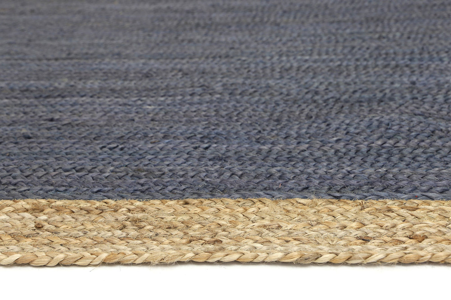 Hampton Centre Grey Jute Rug