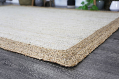 Hampton Centre Pearl Jute Rug