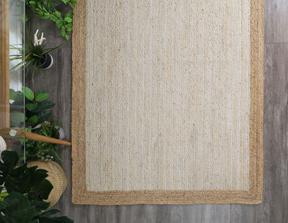 Hampton Centre Pearl Jute Rug