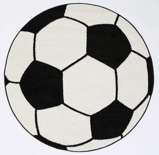 Happy Feet Soccer Ball Black and White Kids RugHappy Feet Soccer Ball Black and White Kids Rug - /products/happy-feet-soccer-ball-black-and-white-kids-rug