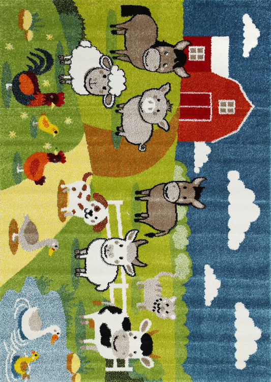 Happy Feet Farmyard Friends Multi Kids RugHappy Feet Farmyard Friends Multi Kids Rug - /products/happy-feet-farmyard-friends-multi-kids-rug