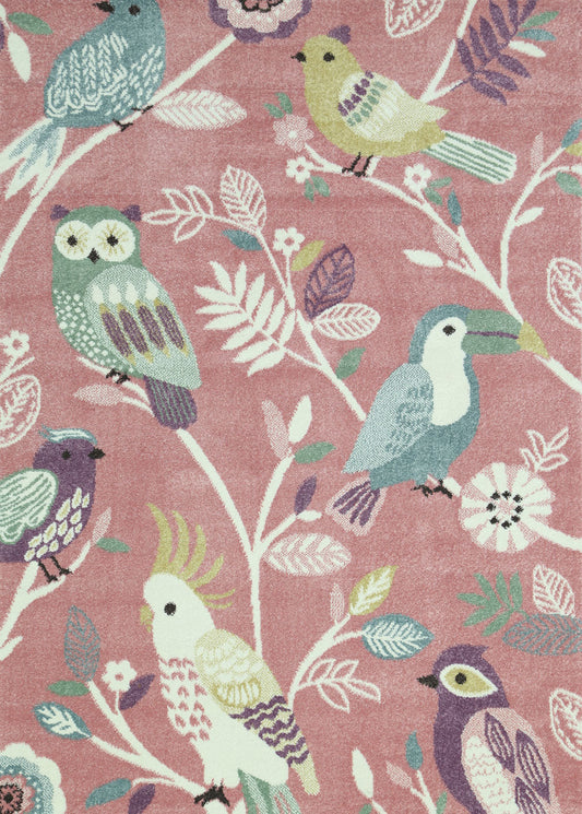 Happy Feet Bright Birds Pink Kids RugHappy Feet Bright Birds Pink Kids Rug - /products/happy-feet-bright-birds-pink-kids-rug