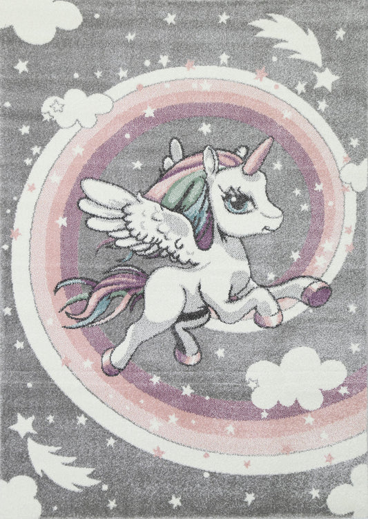 Happy Feet Powerful Pegasus Grey Kids RugHappy Feet Powerful Pegasus Grey Kids Rug - /products/happy-feet-powerful-pegasus-grey-kids-rug