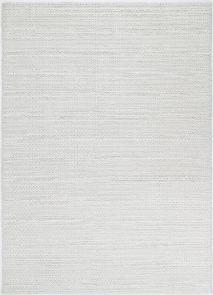 Harlow Cue White Wool Blend Rug