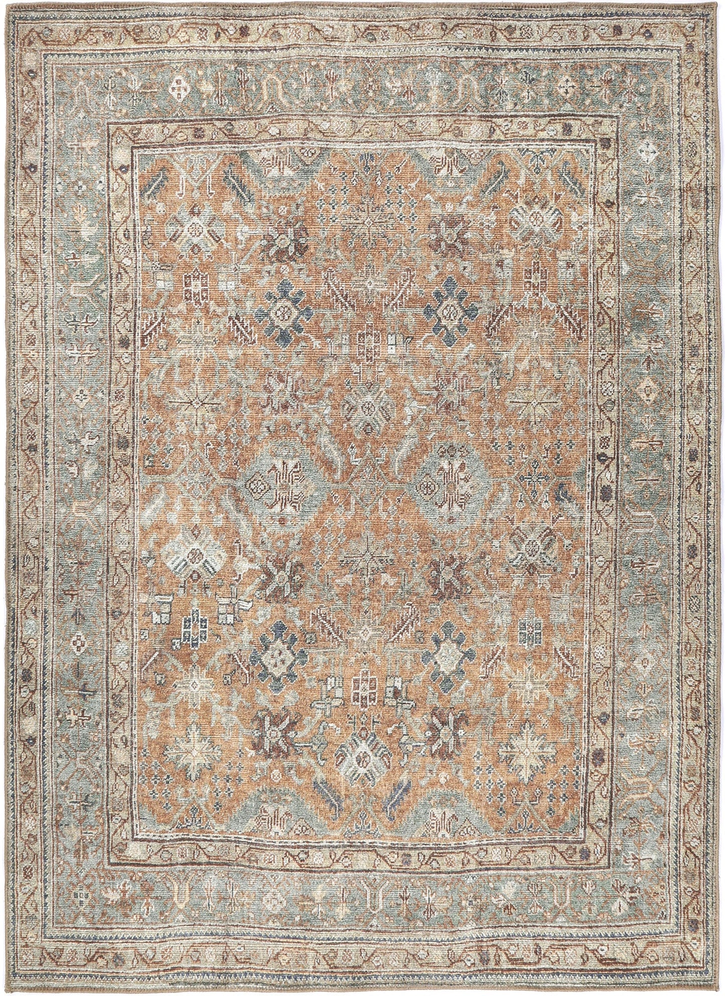 Hobart Sansa Machine Washable Rug