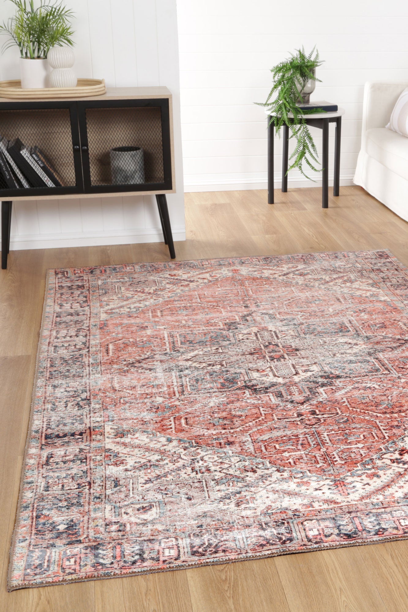 Home Culture Jezebel Machine Washable Rug