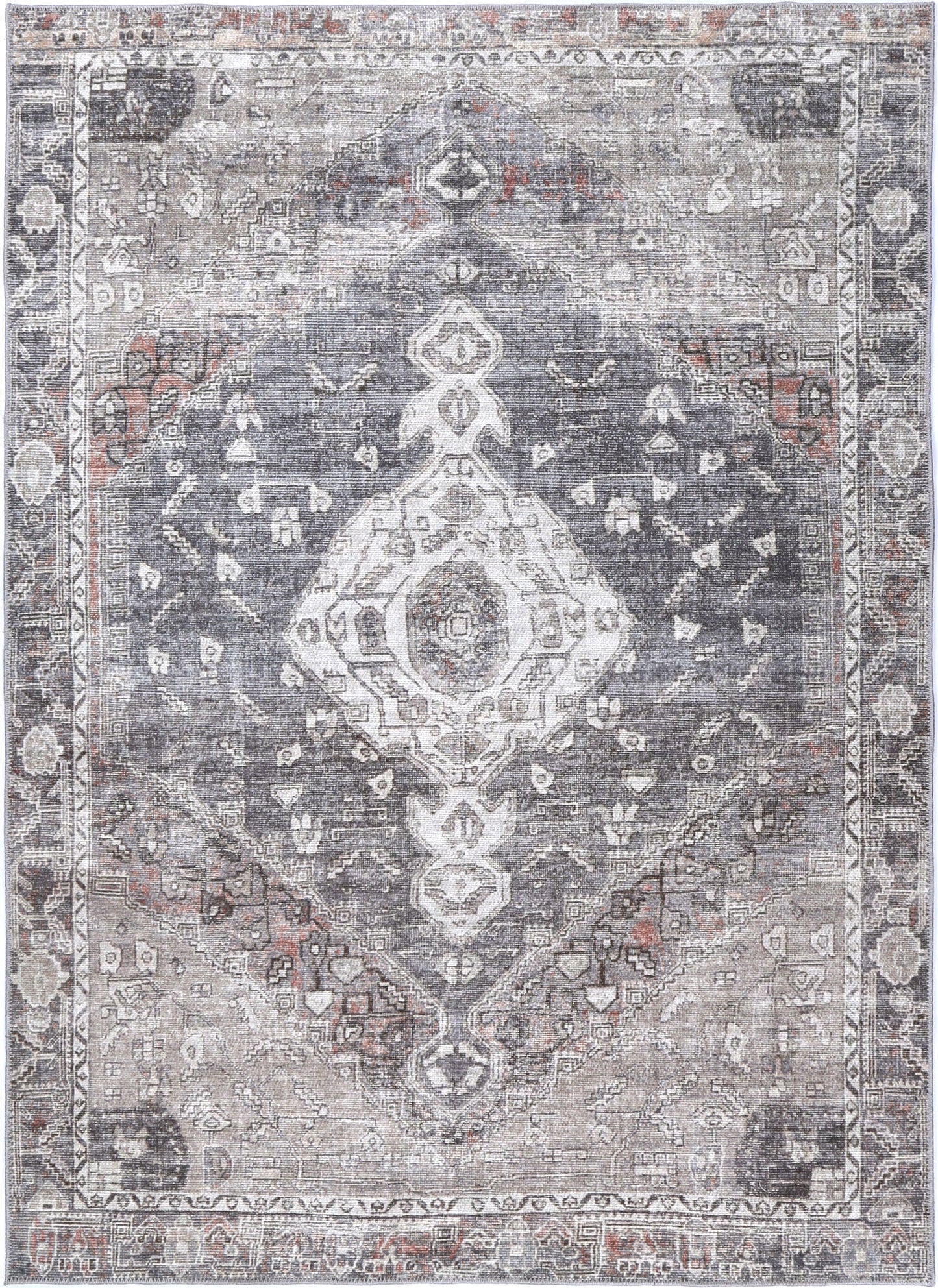 Hobart Jules Machine Washable Rug