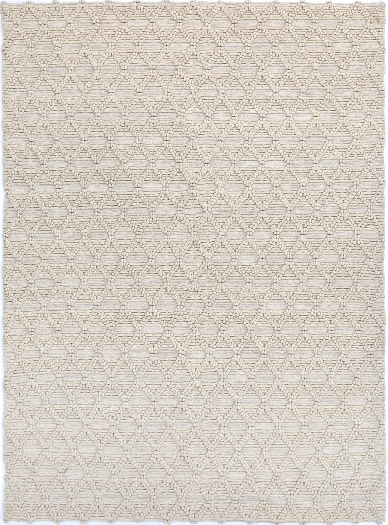 Himalaya Mosaic Tribal Natural Wool Rug