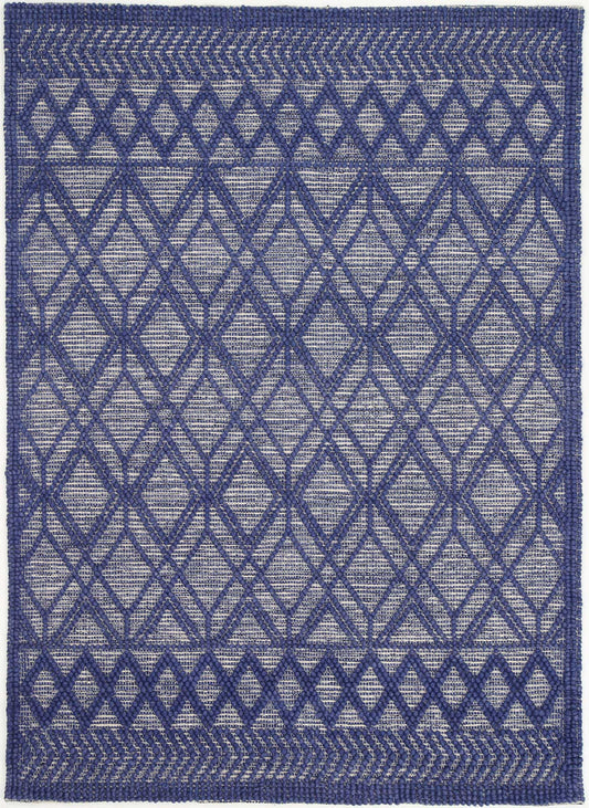 Himalaya Cobblestone Tribal Blue Wool RugHimalaya Cobblestone Tribal Blue Wool Rug - /products/kaiden-tribal-blue-wool-rug