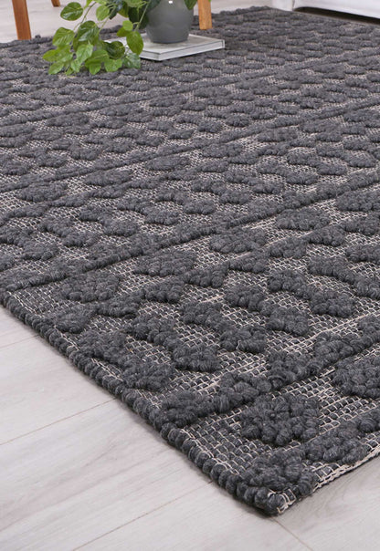 Himalaya Fine Tribal Grey Wool Rug