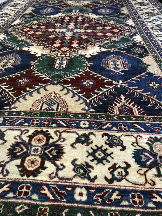 This beautiful hand-knotted rug is made from natural WoolThis beautiful hand-knotted rug is made from natural Wool - /products/afghan-handmade-chubi-rug