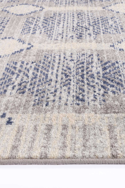 Inca Cuczo Blue Contemporary Rug - /products/inca-inca07-grey