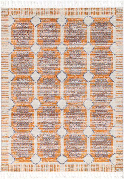 Inca Nasca Rust Contemporary Rug