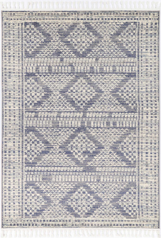 Inca Jauja Blue Contemporary RugInca Jauja Blue Contemporary Rug - /products/inca-inca09-grey