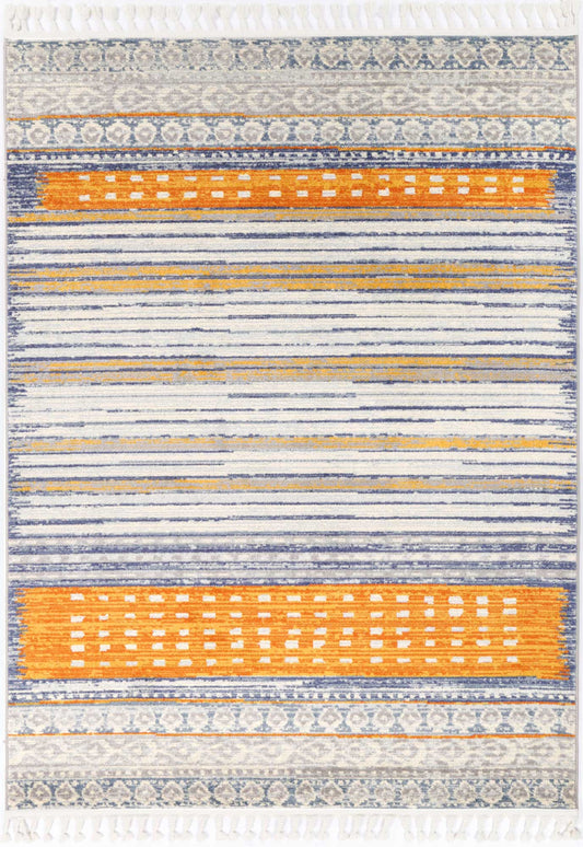 Inca Chuqito Orange Contemporary RugInca Chuqito Orange Contemporary Rug - /products/inca-inca11-mustard